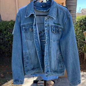 Retro Fitzgerald Casino Denim jacket.